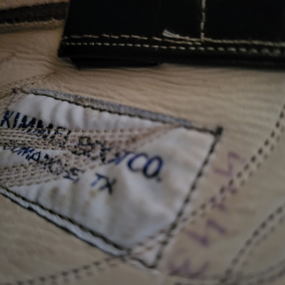 Kimmel Boot Company Comanche Texas 8.5D custom made stingray hide cowboy boots - Picture 5 of 9